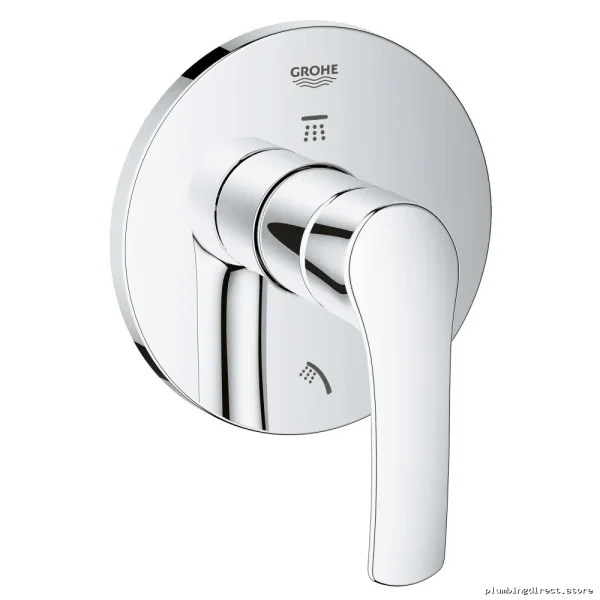 Eurosmart Chrome 2-Way Diverter Trim for Shower System - Model 19970002 Grohe