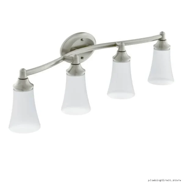 EVA Four-Globe Light Sconce with Brushed Nickel Finish - Model YB-Moen