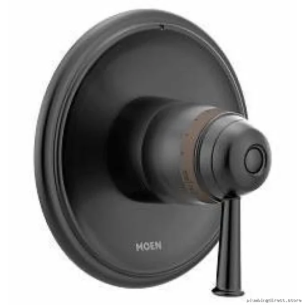 ExactTemperature Control ValveTrim in MatteBlack forMoenT-ValveReplacement
