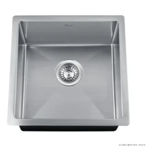 Excalibur Stainless Steel Single Bowl Undermount Bar Sink ESUF1717/8