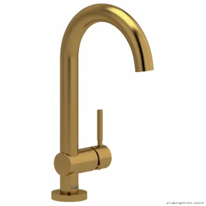 Filtered Beverage Faucet with Brushed Gold Finish RioBel AZ701BG