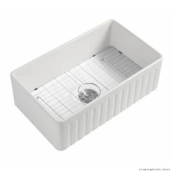 Fire Clay Dual-Sided Apron Front One-Bowl Kitchen Basin – #DFXXXXX Duvalex Dimensions