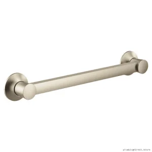 Flara 36-Inch Modern Grab Bar - Brushed Nickel YG0336BN Moen
