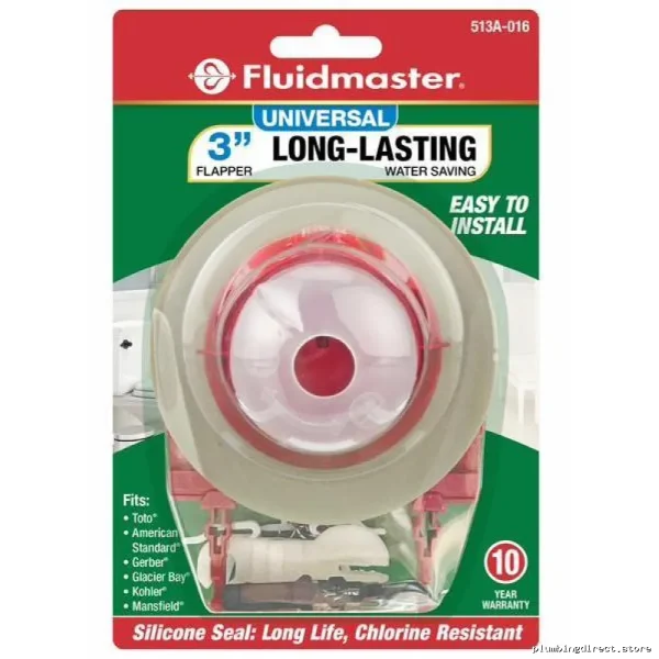 Universal Durable Toilet Flapper Replacement for Fluidmaster 513A-050-P4 - Image 2