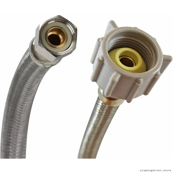 FLUIDMASTER Flexible 20ft Toilet Hose 3/8 Comp x 7/8 Ballcock B1T20