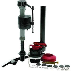 Fluidmaster Universal Toilet Repair Kit with Fill Valve & Flapper - 400AKCRP2