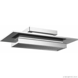 Frank Lloyd Wright Chrome RainCan Shower Head w/LED Lighting