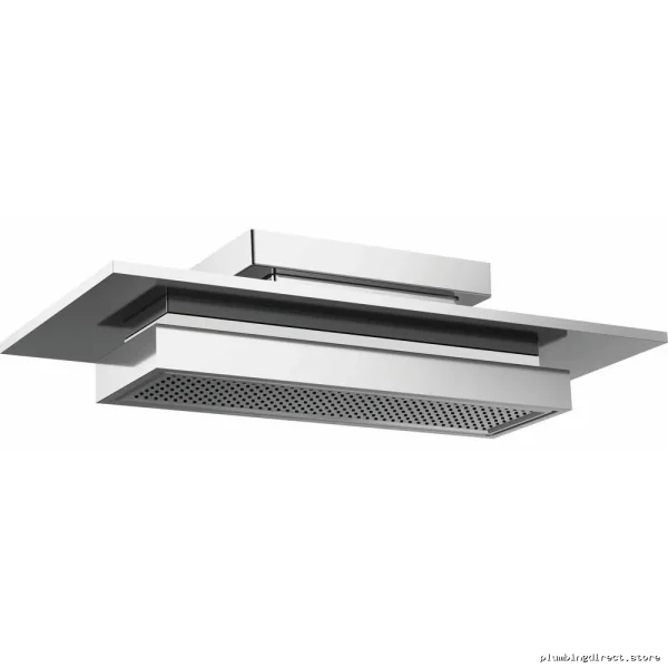 Frank Lloyd Wright Chrome RainCan Shower Head w/LED Lighting
