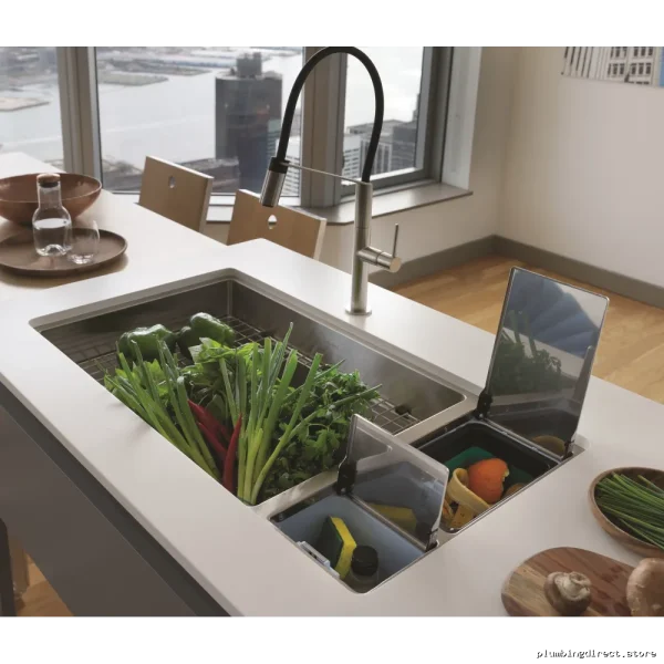 Franke Stainless Steel Undermount Kitchen Sink 24 Inch Chef Series CUX110 - Image 2