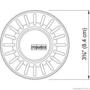Franke Durable Kitchen Sink Strainer Basket 906SN