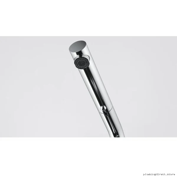 Franke Active Kitchen Faucet with Pull Down Spray - Bichrome & Champagne Finish - Image 4