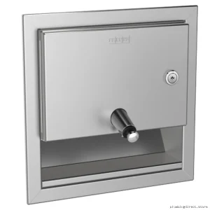 Franke Commercial Wall-Mounted Recessed Stainless Steel Soap Dispenser - RODX619E