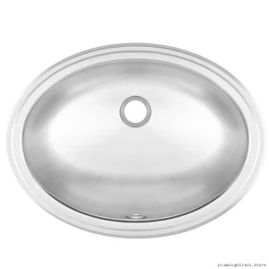 Franke Stainless Steel Drop-In Bathroom Sink Model OV1418-6