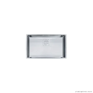 Franke Peak Single Bowl Undermount Kitchen Sink - Durable Stainless Steel PKX110-28