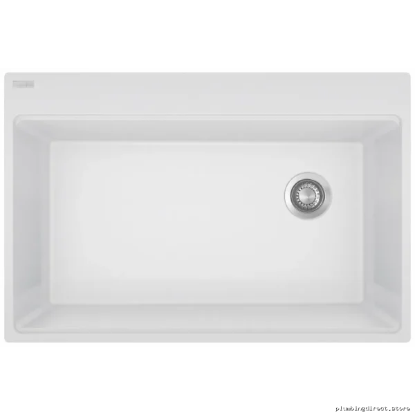 Franke Polar White Fragranite Undermount Kitchen Sink - 32