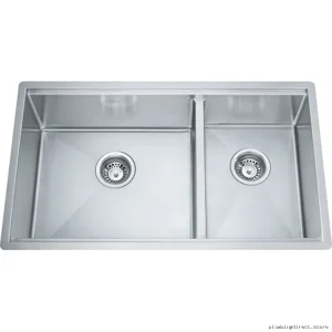 Franke Professional 1-1/2 Bowl Undermount Sink - Stainless Steel