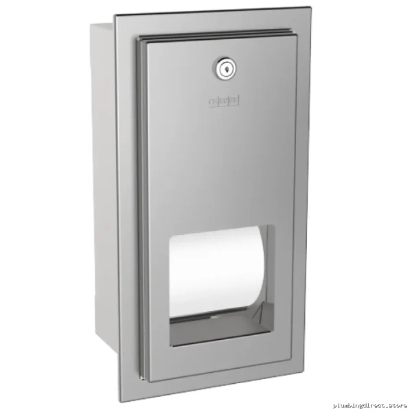 Franke Stainless Steel Recessed Wall Mount Toilet Paper Holder RODX672E