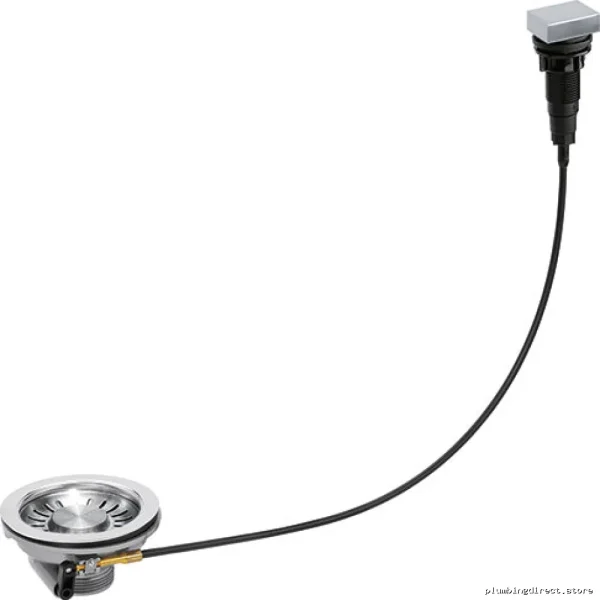 Franke Satin Nickel Pop-Up Kitchen Sink Strainer - Easy Install FRTWIST-SN