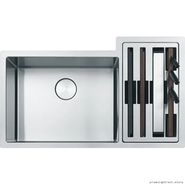 Franke Stainless Steel Culinary Workstation Sink CUX160-21 for Kitchens - Image 2
