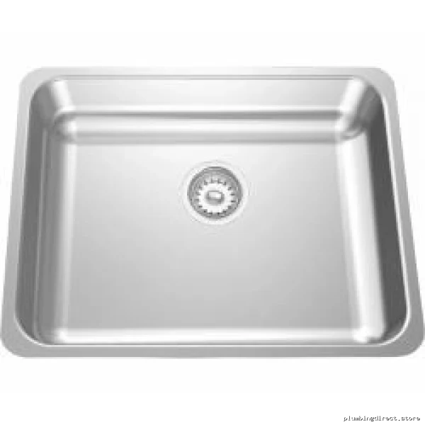 Franke 22-3/4" Undermount Single Bowl Kitchen Sink - Durable Stainless Steel UCS6105P-1 - Image 2