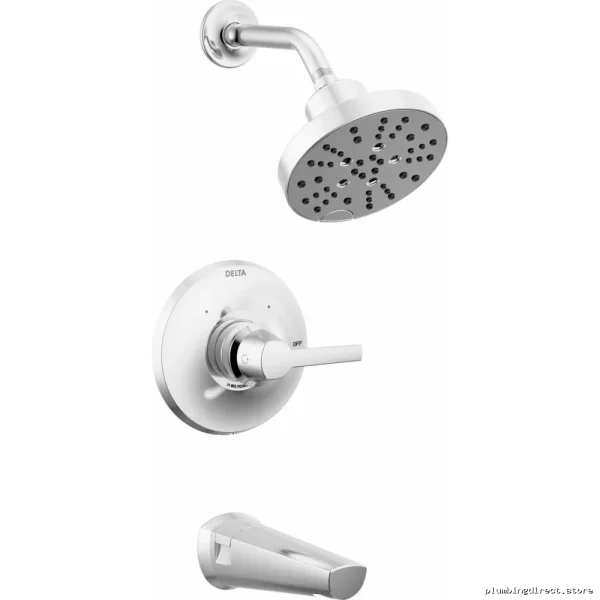Galeon Monitor 14 H2Okinetic Shower Trim - Premium Lumicoat Chrome T14472-PR Delta - Image 2