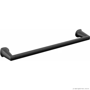 Galeon Modern Matte Black Towel Bar – Delta Collection #77218-BL