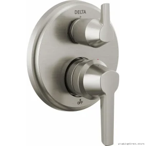 Galeon Monitor 14 Series 3-Setting Integrated Valve Trim with Diverter - Lumicoat Stainless