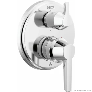 Galeon Monitor 14 Valve Control Trim w/ 6-Pos Integrated Diverter - Premium Lumicoat Chrome T