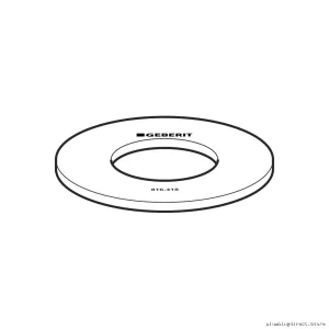 GEBERIT Replacement Seal - Compatible with Flush Valves on Wall-Mounted Toilet Tank Systems