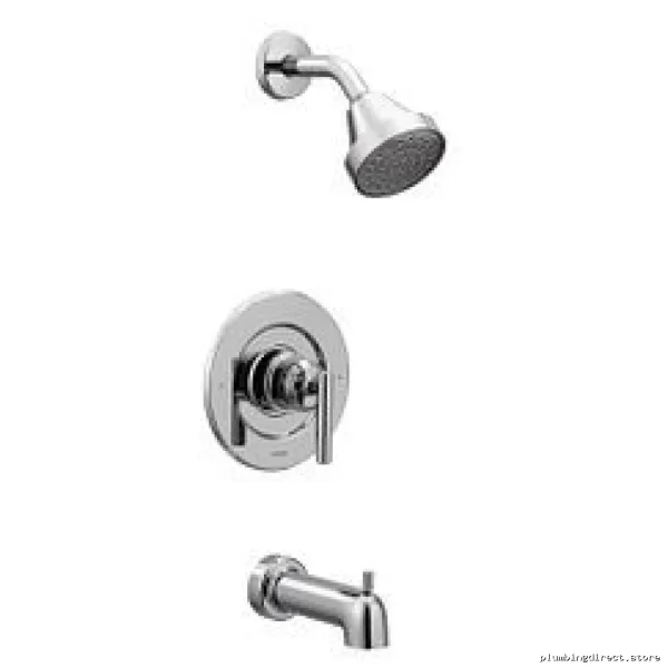Gibson Posi-Temp Eco-Friendly Water-Saving Tub Shower Trim in Chrome - T2903EP Moen