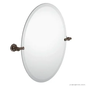 Gilcrest Mirror - Oil-Rubbed Bronze DN0892ORB Compatible with Moen Faucets