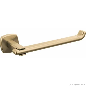 Gold Luxury Toilet Paper Holder with Elegant Design for Bathrooms