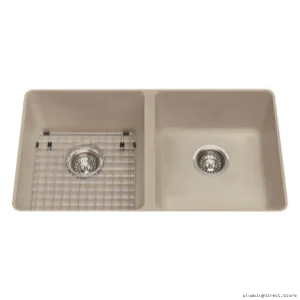 Granite Double Bowl Undermount Sink - Mythos Oyster KGD1U/8OS Kindred