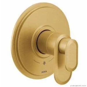 Greenfield M-Core Shower Valve Trim in Brushed Gold Finish for Moen