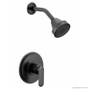 Greenfield M-Core 2-Series Modern Shower Trim with Matte Black Finish - Luxury Bathroom Fixture