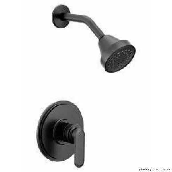 Greenfield M-Core 2-Series Modern Shower Trim with Matte Black Finish - Luxury Bathroom Fixture