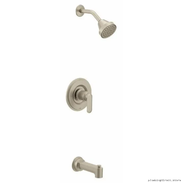 Greenfield Posi-Temp Easy-Install Tub & Shower Trim - Brushed Nickel T2223EPBN Moen