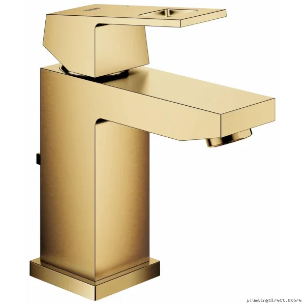 Grohe 23129GNA Single Hole Bathroom Faucet - Brushed Cool Sunrise Modern Design by Eurocube - Image 2