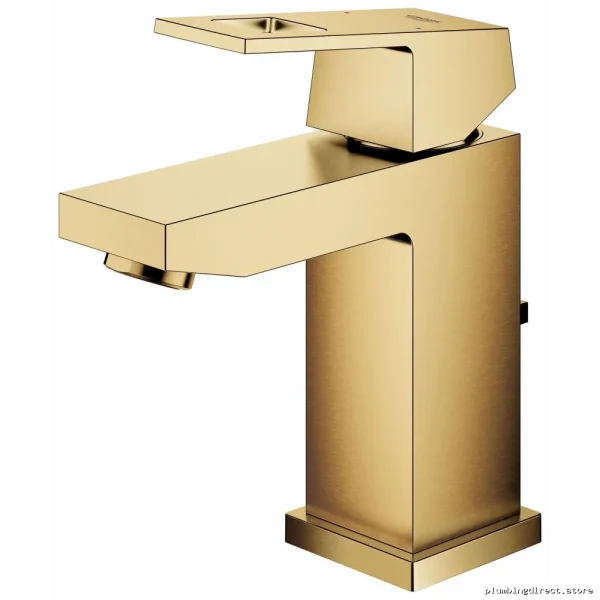 Grohe 23129GNA Single Hole Bathroom Faucet - Brushed Cool Sunrise Modern Design by Eurocube