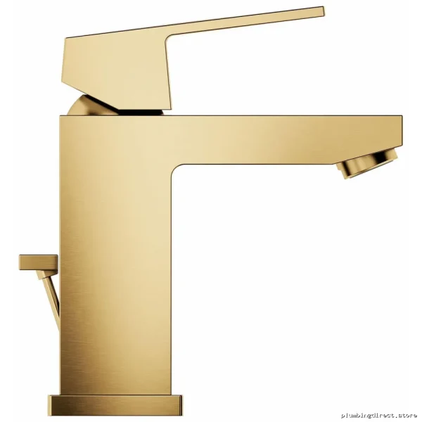 Grohe 23129GNA Single Hole Bathroom Faucet - Brushed Cool Sunrise Modern Design by Eurocube - Image 5
