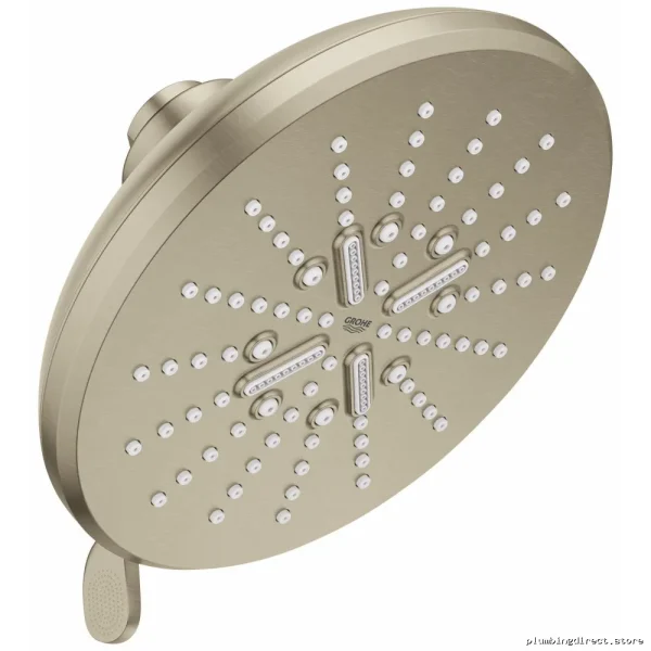 Grohe Rainshower 3-Spray Brushed Nickel Shower Head 26789EN0 - Image 2