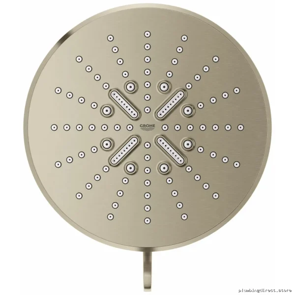 Grohe Rainshower 3-Spray Brushed Nickel Shower Head 26789EN0 - Image 3