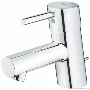 Grohe Concetto Chrome Single Hole Bathroom Sink Faucet - Modern Design 34702001