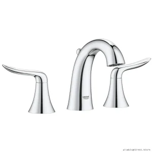 Grohe Agira Chrome Widespread Mount Bathroom Faucet - Model #