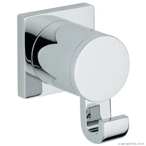 Grohe Allure Chrome Robe Hook 40284000 - Modern Bathroom Accessory