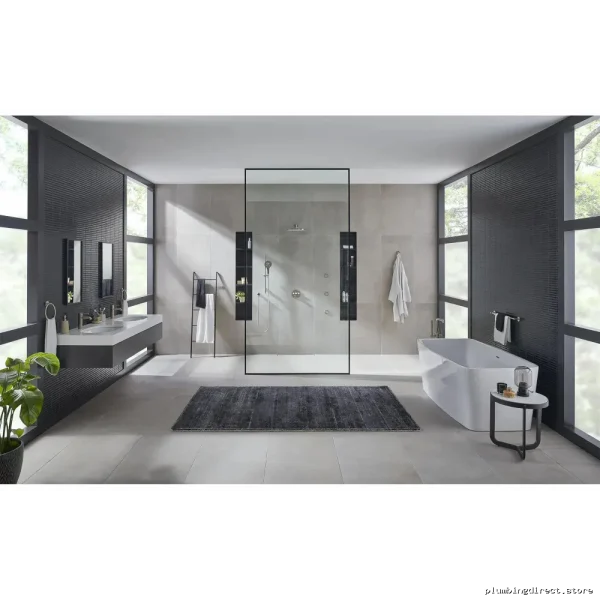 Grohe Alpine White Undermount Sink - Elegant Bathroom Essential 39673000