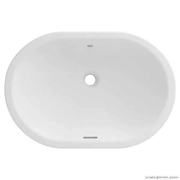 Grohe Alpine White Undermount Sink - Elegant Bathroom Essential 39673000 - Image 2