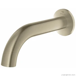 Grohe ATRIO 13488EN0 Modern Brushed Nickel High-Pressure Bath Spout