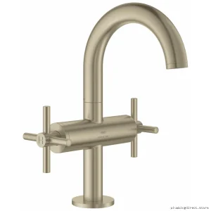 Grohe 21148EN0 Atrio Single-Handle Modern Bathroom Faucet in Brushed Nickel