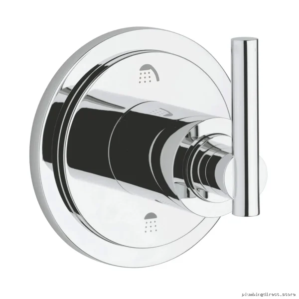 Grohe Atrio 3-Port Chrome Shower Diverter Trim for Bathroom